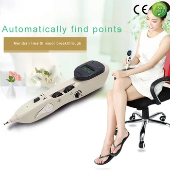 USB Įkrovimo Akupunktūra Pen Elektros Akupunktūra Taškų Masažas Pen Masažo Prietaisas Body Massager Raumenų Stimuliatorius Terapija