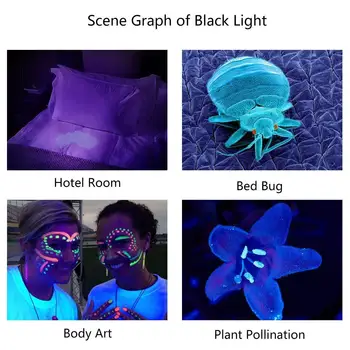 UV Žibintuvėlis UV L2/T6 baltos šviesos LED Žibintuvėlis Šviesos 5 Režimu Zoomable 395nm ultravioletinės Šviesos Lempos naudoja 18650 Bateriją