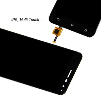 Už ASUS Zenfone 3 ZE520KL LCD Pilnas Ekranas Touch Screen Asamblėjos Z017D Z017DA Z017DB EKRANO Pakeitimas +Įrankiai