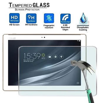 Už Asus ZenPad 10 Z301MF -Premium Tablet 9H Grūdintas Stiklas Screen Protector, Plėvelės Raštas Guard Dangtis