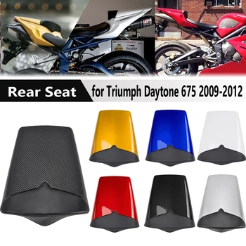 Už Triumph Daytona 675 2006-2012 Motocycle Priedai Galiniai Pillion Solo Sėdynės Gaubtas Lauktuvės Sėdynės Padengti. 2008 M. 2009 M. 2010 M. 2011 M.