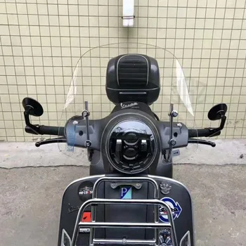 Už VESPA GTS 250 300 2017 2018 2019 Motociklo Priekinio stiklo, Akrilo Priekiniai prekinis, galinis Stiklo pertvara nuo Vėjo Padengti, Skaidrūs Priedai