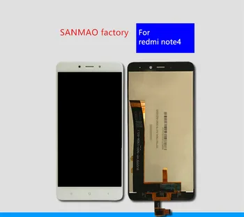 Už Xiao mi Redmi Pastaba 4 LCD+Touch Ekranas Pakeitimo skaitmeninis keitiklis Asamblėjos Redmi Note4 Pastaba 4X Telefoną pakeisti lcd