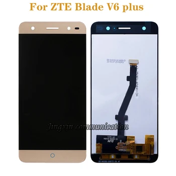Už ZTE Blade V6 plius LCD Ekranas skaitmeninis keitiklis Komponento Pakeitimo ZTE Blade BV0720 Mobiliųjų Telefonų Priedai Nemokamas Pristatymas