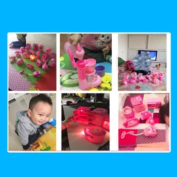 Vaikai, Vaikas, Berniukas, Mergaitė, Mini Virtuvės Elektros Prietaisų Kombaino Žaislas Nustatyti Ankstyvojo Ugdymo Manekeno Namų Apsimetė Žaisti Namuose