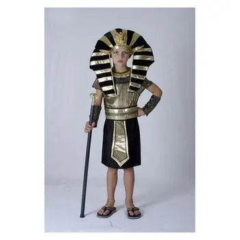 Vaiko Vaikams Juodojo Aukso Egiptas Egipto Faraono Princo Kostiumas Berniukams, Mergaitėms Kleopatra Princesė Kostiumai Helovinas Fancy Dress Šalis