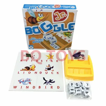 Vaikų Dėlionės Kortelės Užrašu Mašina Scrabble Žaidimas Spėjimai Žaidimas Žaislas