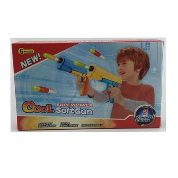 Vaikų Žaislas Modeliavimas Minkštas Bullet Gun Vadovas Trumpą Ginklą Spalva Kulka Šautuvas Tėvų-vaikų Lauko Sporto vaidyba.