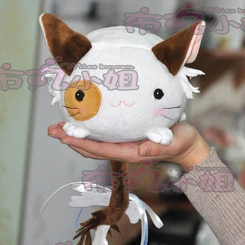 Vaiskiai Balta Simfonija Pliušinis Lėlės Anime cosplay Mashiroiro Simfoninis naminių kačių pagalvę Įdaryti & Pliušinis Animacinių filmų Lėlės dovanų 19CM