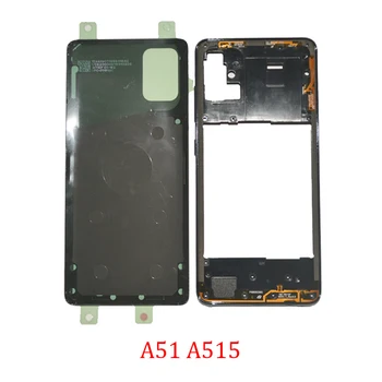 Vidurio Kadrą Galinį Dangtelį Samsung Galaxy A51 A515F A515FN A515X A515 Originalus Telefonas Naują Būstą Važiuoklės Su Galinio Viršelio Skydelis