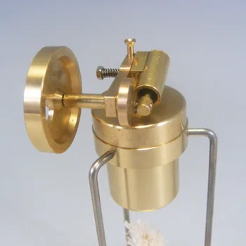 Vieno cilindro garo variklio modelio rinkinys su alkoholio lempos gimtadienio dovana garo variklis