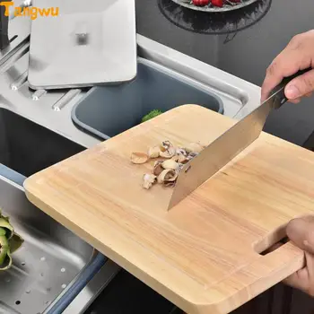 Virtuvės Kriauklės Tangwu virtuvės kriauklės su peiliu peilis, 304 nerūdijančio plieno Virtuvės Kriauklės