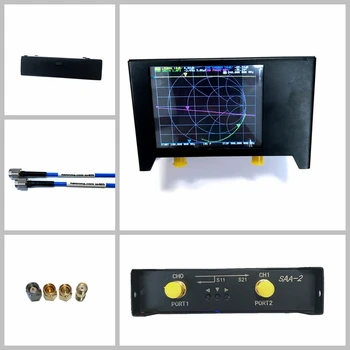 VNA V2 Vektoriaus Antenos Tinklo Analizatorius Analizatorius Metalo Touch Screen 2.8 Colių Ekranas SAA2 Nano Namo Aukšto Tikslumo Analizatorius