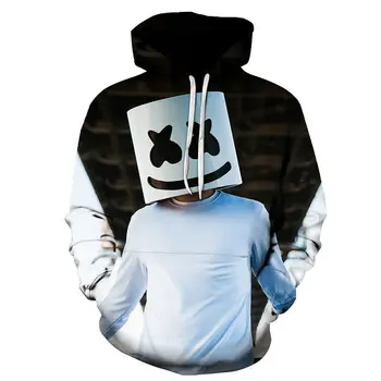 Vyrai, Diskoteka, Dj rokas hoodies 3D spausdinimo Šalies Muzikos Garso Aktyvuotas Led hoodie Šviesą palaidinukė Punk 