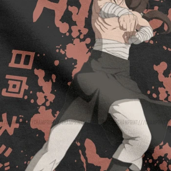 Vyrai Neji Hyuga Naruto Shippuden T Shirts Sasuke Hinata Anime Medvilnės Drabužius Unikalus Trumpas Rankovės Įgulos Kaklo Trišakius Dovanų T-Shirts