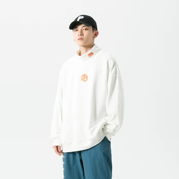 Vyriški Hoodies 2020 M. Rudenį Palaidinukė Vyrų Hip-Hop Harajuku Japonijos Streetwear Hoodie Žmogus, Susagstomi megztiniai