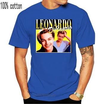 Vyrų marškinėliai DERLIAUS Leonardo DiCaprio T-Shirt Moterims marškinėlius