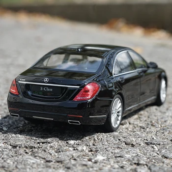 WELLY 1:24 Mercedes-Benz Mercedes-Benz S-Klasės modeliavimas lydinio automobilio modelį amatų, apdailos kolekcijos žaislas įrankiai dovana