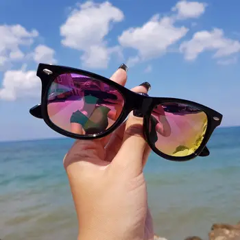 WESHION Akiniai nuo saulės Moterims, Vyrams Poliarizuota Retro Mažas Derlius Classic Pink Prekės ženklo Saulės Akiniai 2018 Atspalvių UV400 Oculos De Sol Gafas