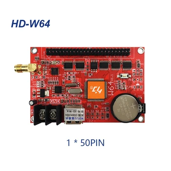 Wi-Fi Kontrolės Kortelės Huidu Vieną Dual Spalva Valdytojas Slinkimo LED Ekranas HD-W60 W6BN W62 W63W64 W66