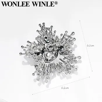 Wonlee Winle AUKŠČIAUSIOS Kokybės Visiškai kalnų krištolas Austrijos Kristalų Visiškai Star Gėlių Sages Moterims bižuterijos