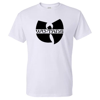 Wu Tang Clan T-marškinėliai Vyrams, Moterims, Sportas, Laisvalaikio Streetwear Aukštos Kokybės Medvilnės Hip-Hop Marškinėlius Mados Juosta Print T Shirt Tees Viršūnės