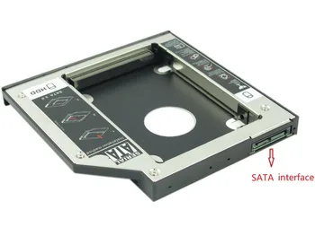 WZSM NAUJAS 9.5 mm, SATA 2-asis SSD HDD Caddy Lenovo ThinkPad P70 2.5