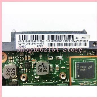 X202E Mainboard 4GB 847 PROCESORIŲ REV 2.0 USB 3.0 ASUS S200 S200E X202 X202E X201EP X201EV X201E Nešiojamas plokštė Testuotas OK