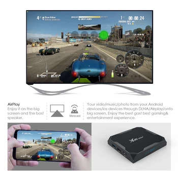X96max Plius Android 9.0 TV Box Amlogic S905x3 8K Smart Media Player 