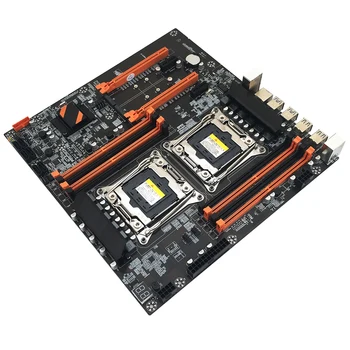 X99 Plokštė LGA 2011-3 Remti Dual CPU DDR4 Paramos 8X32G Atminties LGA 2011-3 Xeon E5 Series