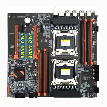 X99 Plokštė LGA 2011-3 Remti Dual CPU DDR4 Paramos 8X32G Atminties LGA 2011-3 Xeon E5 Series