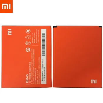 Xiao Mi Originalus BM45 Mobiliojo Telefono Bateriją Xiaomi Redmi 2 Pastaba Hongmi Note2 Pakeitimo Baterijas Realias galimybes 3020mAh