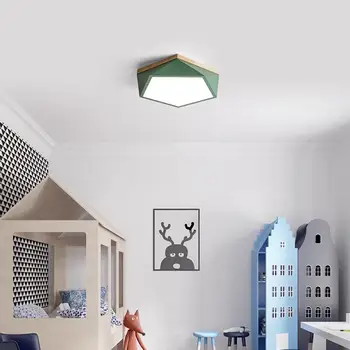 XIAOMI MIJIA LED Lubų šviesos HUIZUO Smart Lubų lempa Geometrinio stiliaus miegamojo, Vaikų kambario nakties šviesos patalpų šviestuvas APP