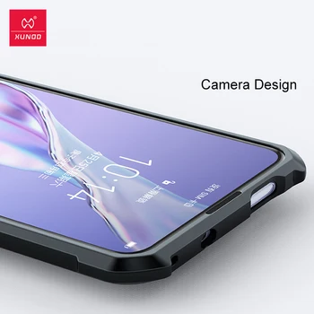 XUNDD Atveju Už Garbę X10 5G Atveju Skaidrus Apsauginis Dangtelis Stiklo Rinkinys atsparus smūgiams Verslo Huawei Honor X10 Pro Max 5G Atveju