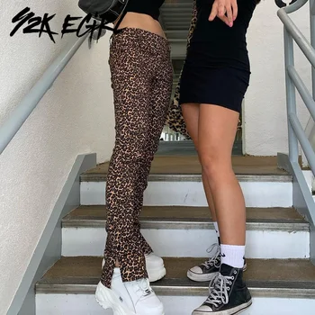 Y2K EGIRL Derliaus Leopard 