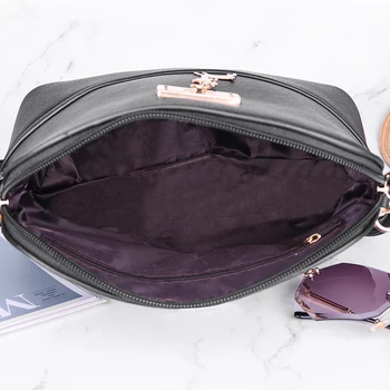 YBYT 2020 naujas moterų pečių krepšiai, paprastas mados shell užtrauktuku rankinės aukštos kokybės PU odos moteriška 