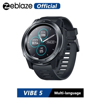 Zeblaze VIBE 5 IP67 atsparus Vandeniui Širdies ritmo Ilgas Baterijos veikimo laikas Spalvotas Ekranas Ekranas Multi-sporto režimas Fitness Tracker Smart Žiūrėti
