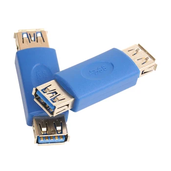ZJT55 USB 3.0 Tipo Moteris, kad Moterų Adapteris Jungtis Lyčių Keitiklio Jungties 100vnt/daug