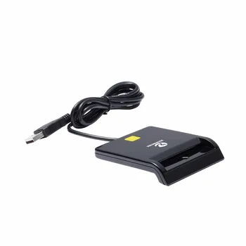 Zoweetek 12026-1 EMV USB Smart Card Reader Rašytojas DOD Karinės USB Bendrą Prieigą CAC Smart Card Reader SIM /ATM/IC/asmens TAPATYBĖS Kortelė,