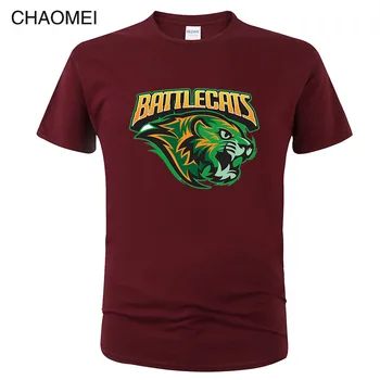 Į Battlecats Marškinėliai Vyrams 2019 M. Vasarą Tigro Galva Print T-Shirt Mados Medvilnės Trumpas Rankovėmis Tees Homme Drabužius C71