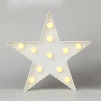 Šiaurės 3D LED Star/Moon/eglute /Cloud naktinė lempa, Vaikų Kambario Dekoracija Foto rekvizitai Vaikų Lengvosios Kalėdų Dovana
