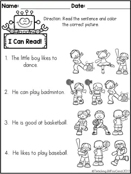 Švietimo Žaislai, Vaikų Skaitymo Patikrinti Wooksheet Klasėje Mokytis Anglų Kalbos Knygų, Tapybos Pratybų Knyga, Žaidimai Vaikams