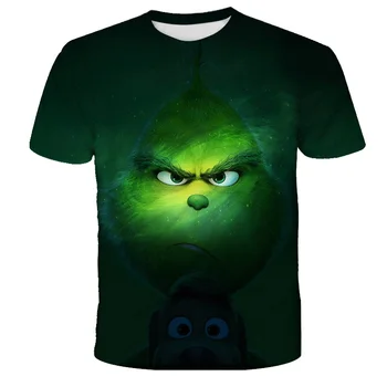 Žaidimas Grinch T-shirt vaikas Crewmate Impostor T-shirt Juokingi marškinėliai vaikų Marškinėliai Vasaros 3D Trumpas Rankovėmis Tee Camisas drabužiai