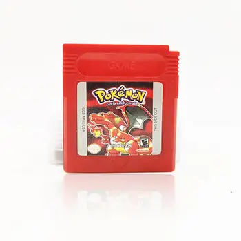 Žaidimo 16 Bit Cartridge Pokemon Žaidimų Konsolės Kortelės Serija, Mėlynai Žalios Sidabro Kristalų Geltona Raudona Aukso Versija