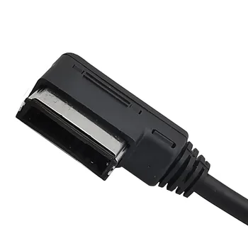 Žiniasklaidos Stereo 3.5 mm Audio & USB-C Pagalbiniai Adapterio Kabelį AMI MDI Automobilių 