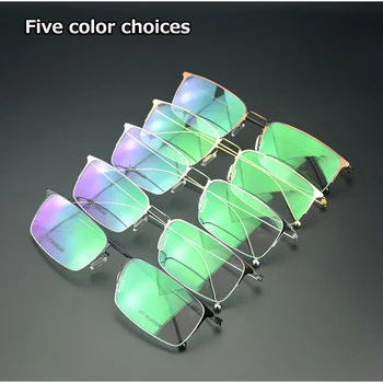 ŽYMEKLĮ prekės naujausi Akinių rėmeliai vyrų-ultra plonas ultra-light titano kūrybos dizaineris akiniai, rėmeliai Kompiuterio trumparegystė Akiniai